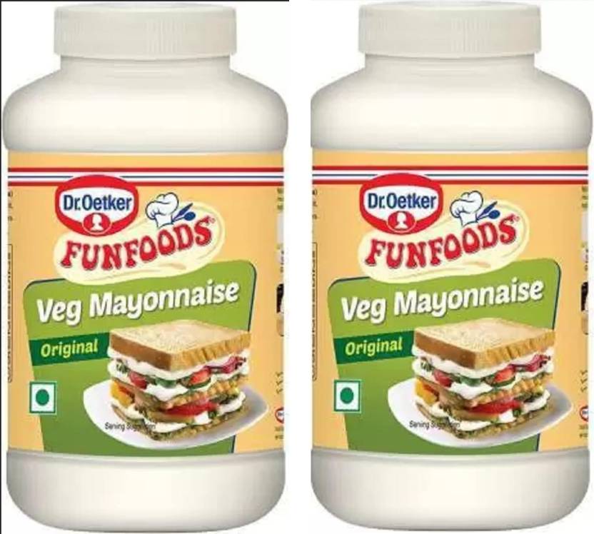 FUNFOODS Original Veg Mayonnaise 800 g Price in India Buy FUNFOODS