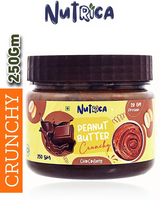 Nutrica Dark Chocolate Peanut Butter (CRUNCHY) 21 g Protein Gluten