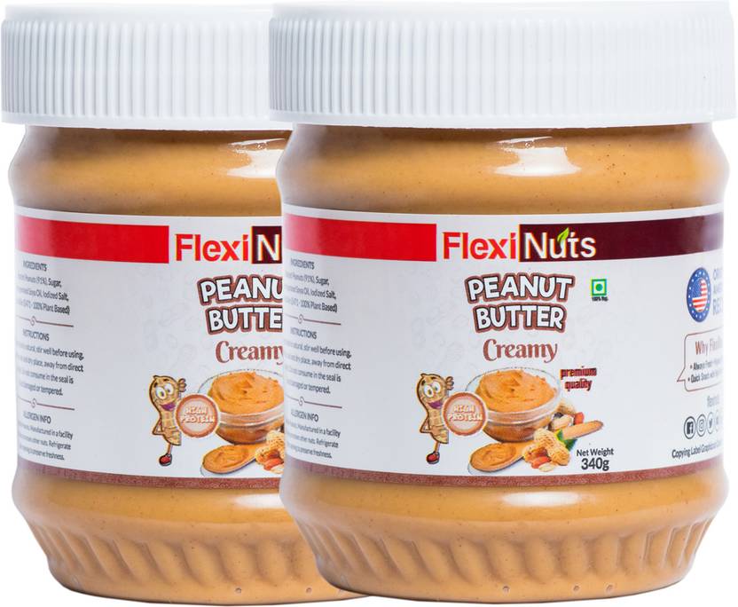 FLEXINUTS High Protein Peanut butter Creamy Zero Cholesterol 100 plant based 680 g Price in