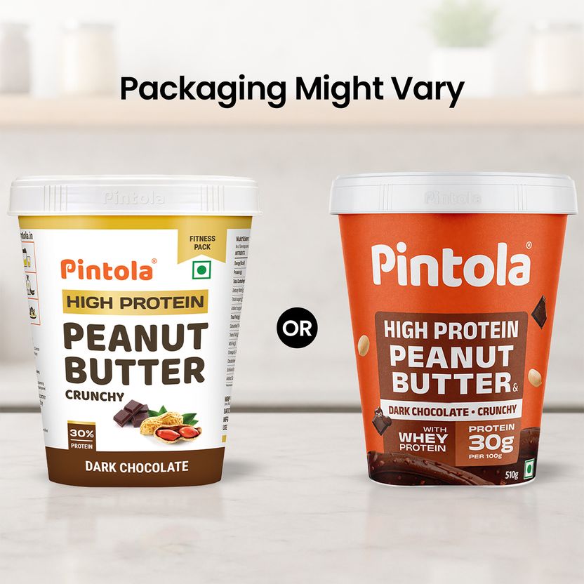 Pintola Dark Chocolate Crunchy Peanut Butter 510g - Image 2