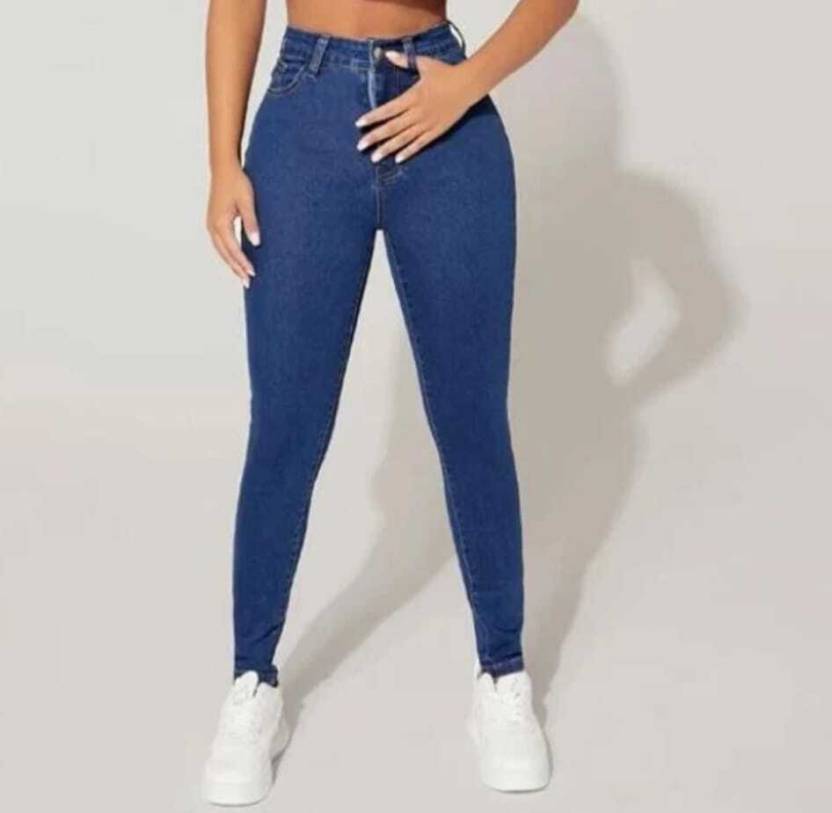 AADVI FASHION Regular Women Dark Blue Jeans - Buy AADVI FASHION Regular ...