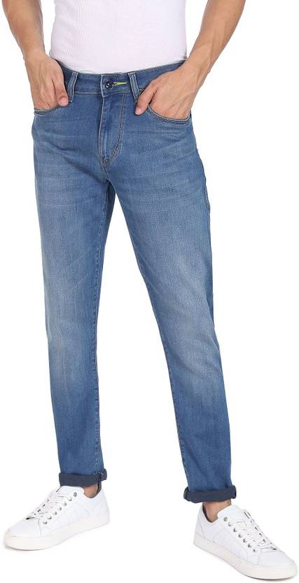 [Size 30] FLYING MACHINE Men Slim Mid Rise Blue Jeans