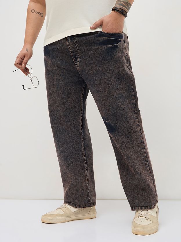 Urbano Plus Men Grey Mid Rise Jeans - Image 10