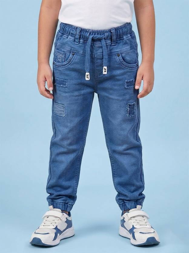 JFR Jogger Fit Boys Blue Jeans