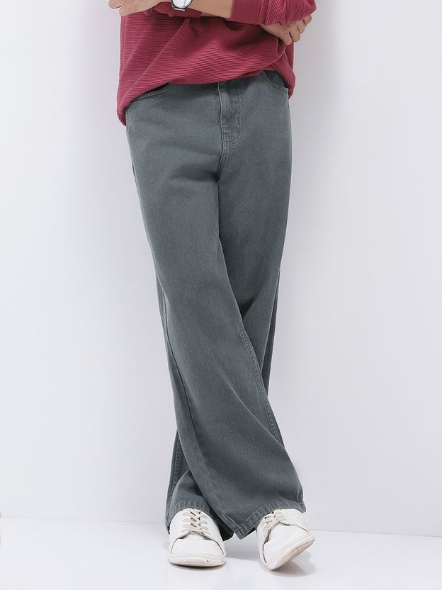 DenSHAH Men Straight Fit Mid Rise Black Jeans - Image 10