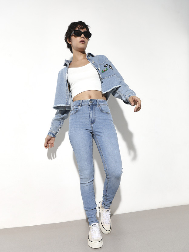 ONLY Washed Denim Jacket