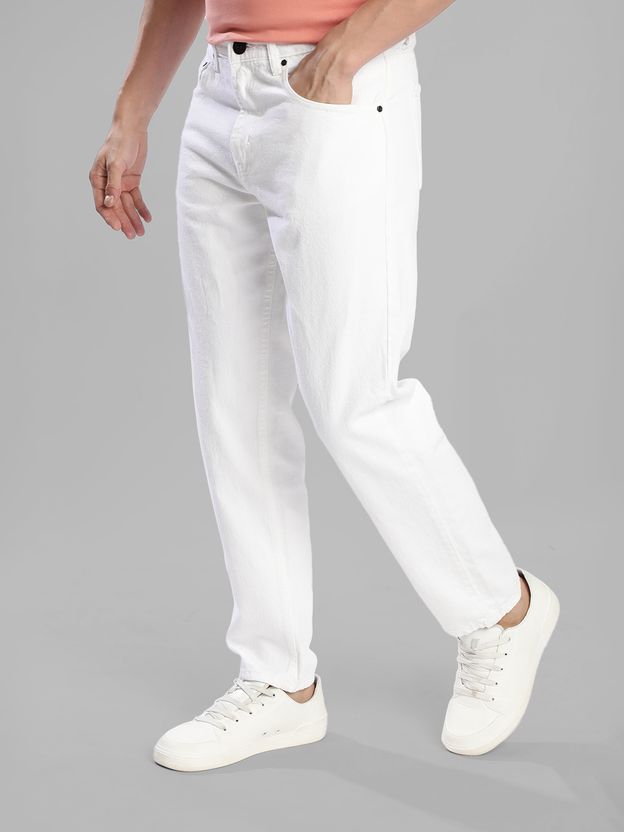 Roadster Men White Mid Rise Jeans - Image 4