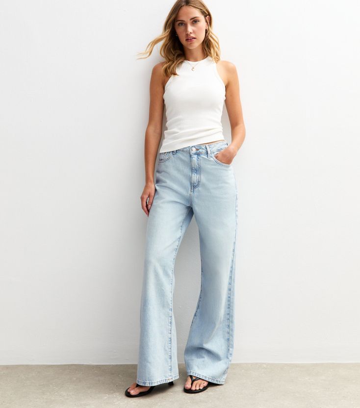 HUNTER & HAYES Women Loose Fit High Rise Blue Jeans - Image 10