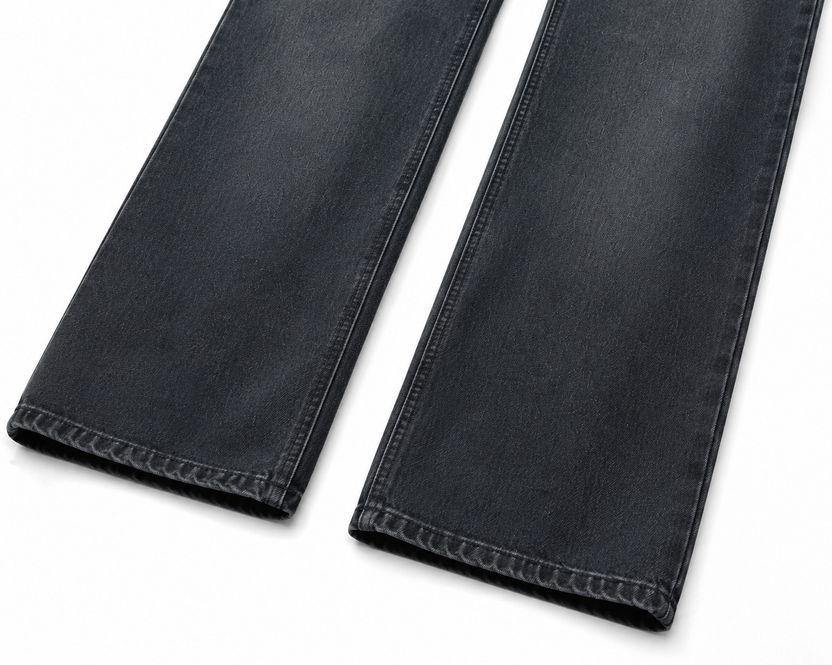 sanedi Baggy Fit Men Black Jeans - Image 7