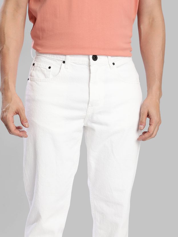 Roadster Men White Mid Rise Jeans - Image 5