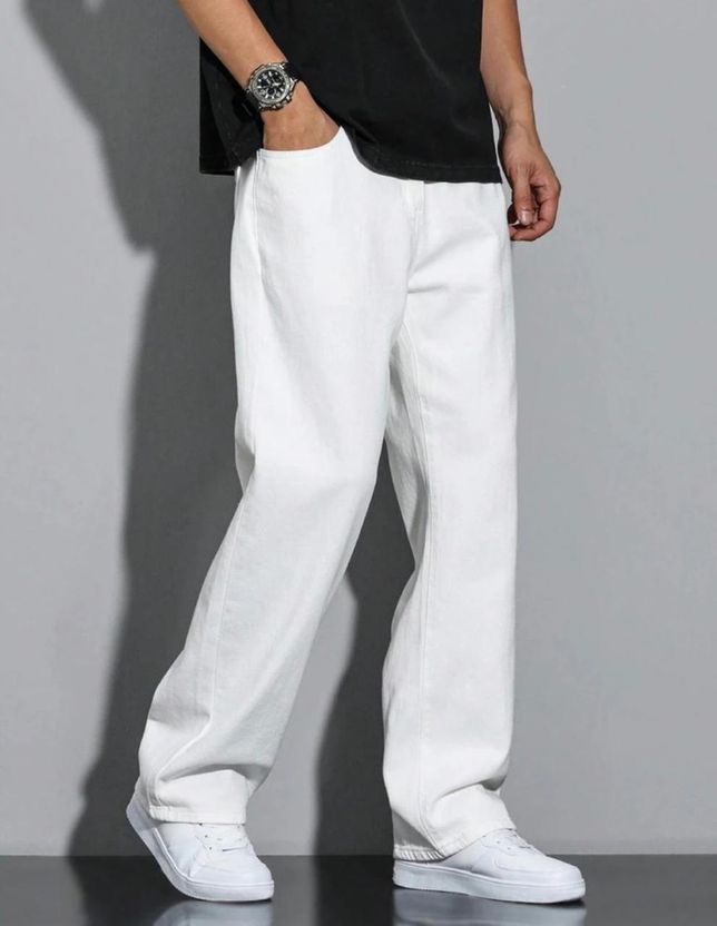 DASHING FIT Men Beige Mid Rise Jeans - Image 7
