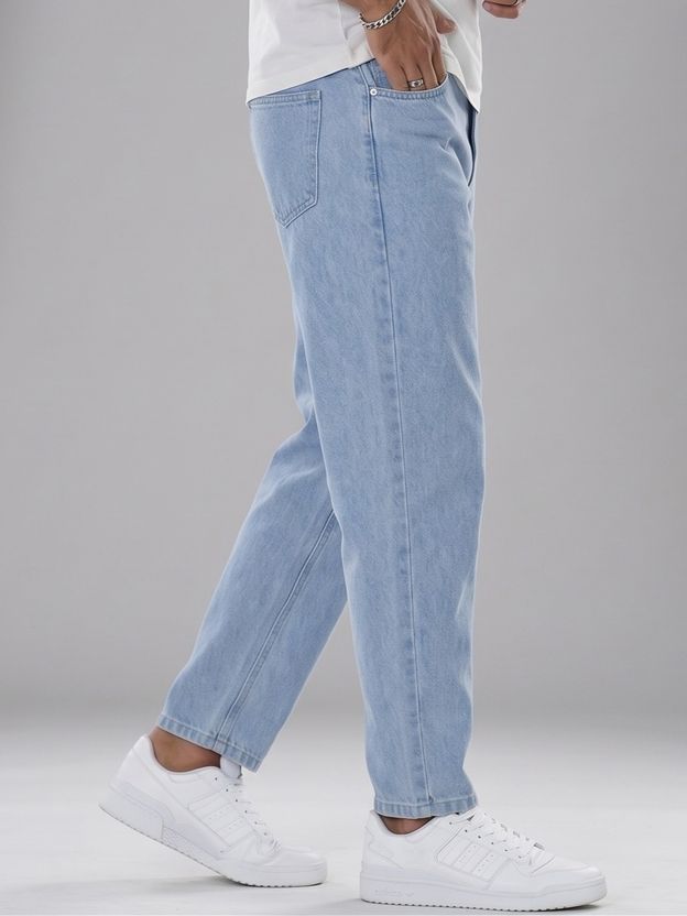 gntrends Men Light Blue Jeans - Image 3