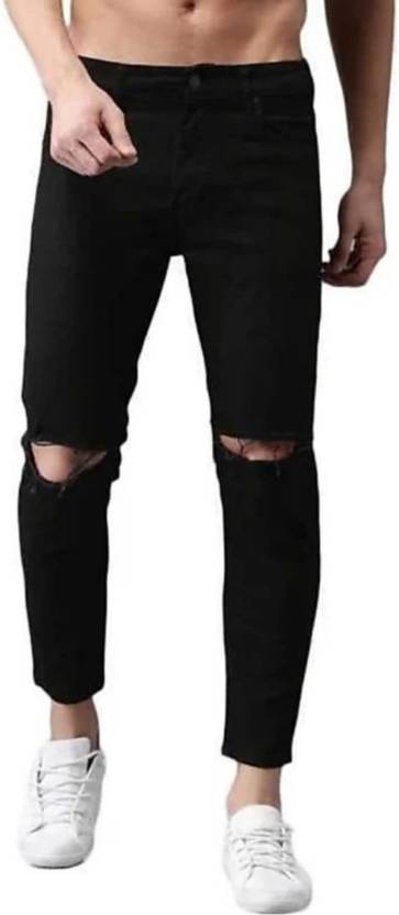 CAMFITS Slim Men Black Jeans