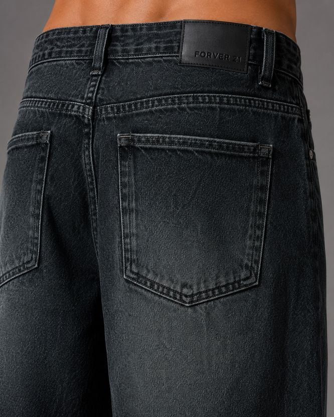 sanedi Baggy Fit Men Black Jeans - Image 6