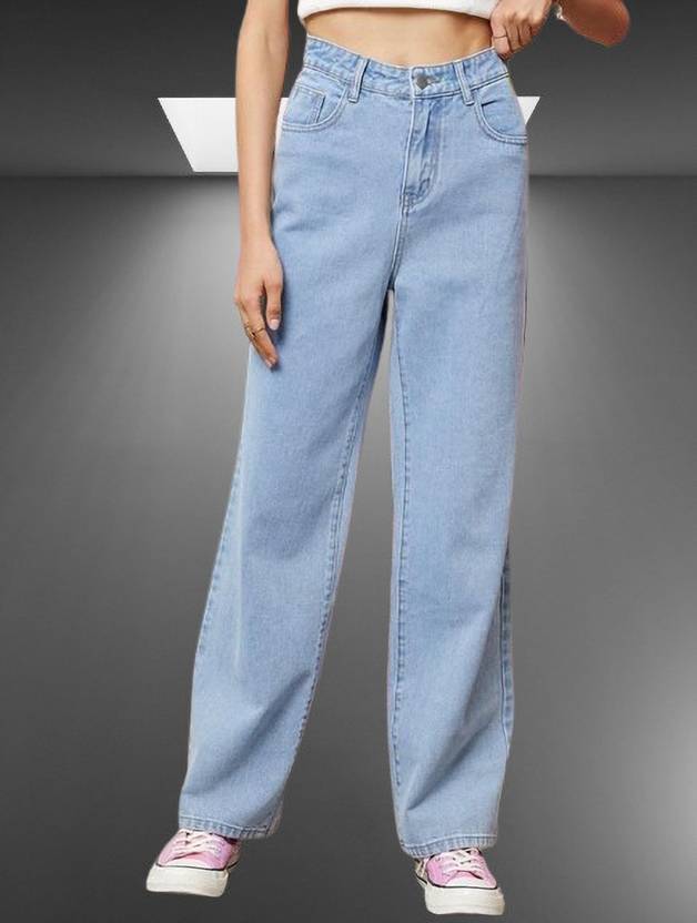 Shrutika Loose Fit Women Light Blue Jeans