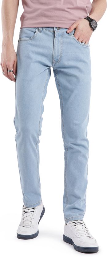 KD KRSNA OF DENIM Men Light Blue Jeans - Image 10