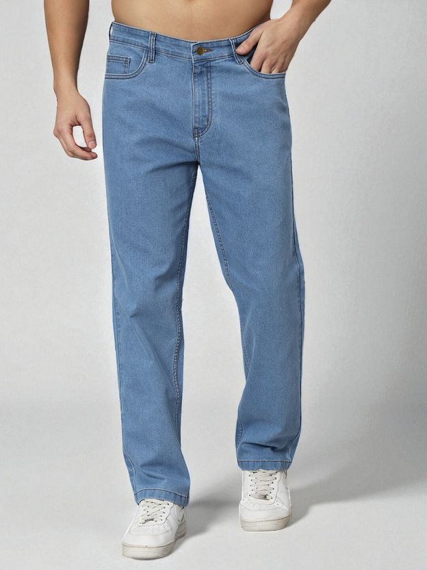KD KRSNA OF DENIM Men Light Blue Jeans - Image 8