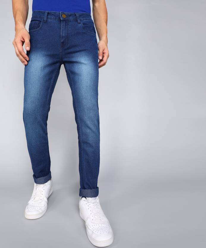 [Sizes 30, 32, 34] METRONAUT Men Slim Mid Rise Blue Jeans