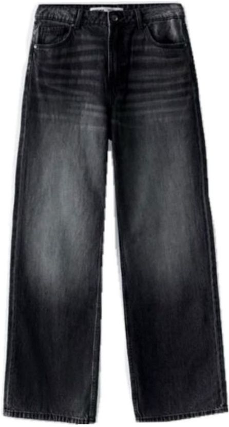 ZOVYA Baggy Fit Mid Rise Black Jeans - Image 9