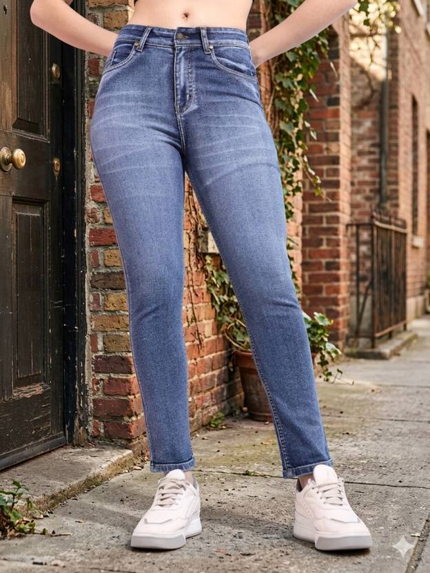 Puella Skinny Women Blue Jeans