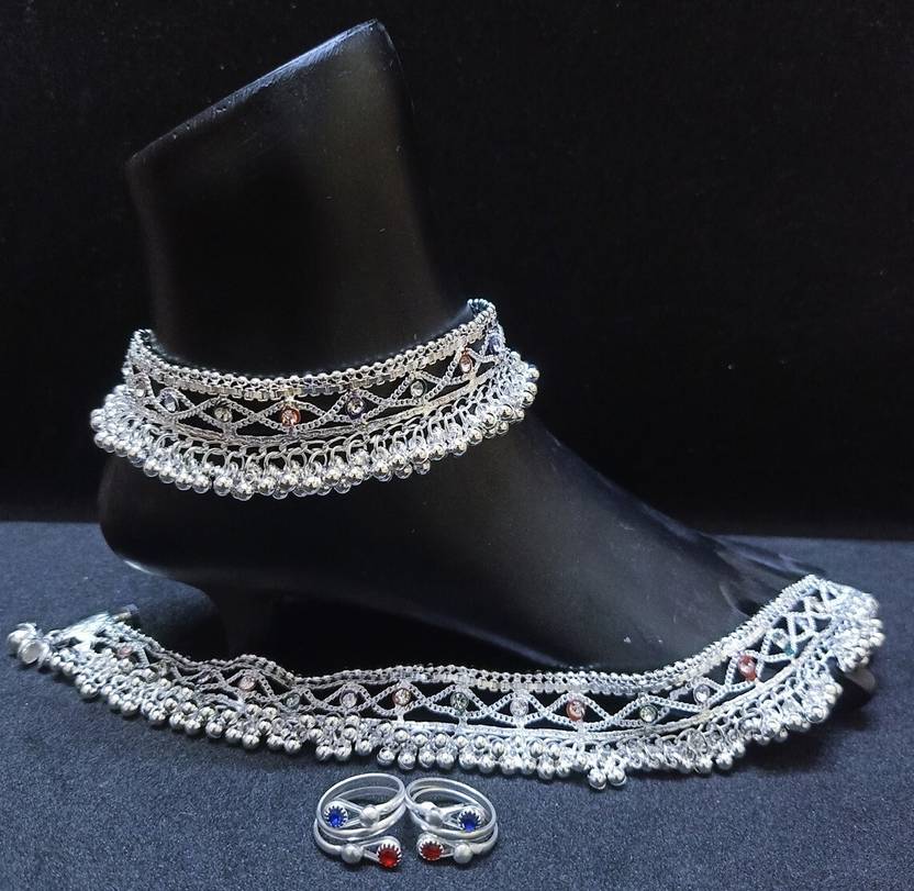 BhoriwalAndSons Alloy Silver Jewel Set