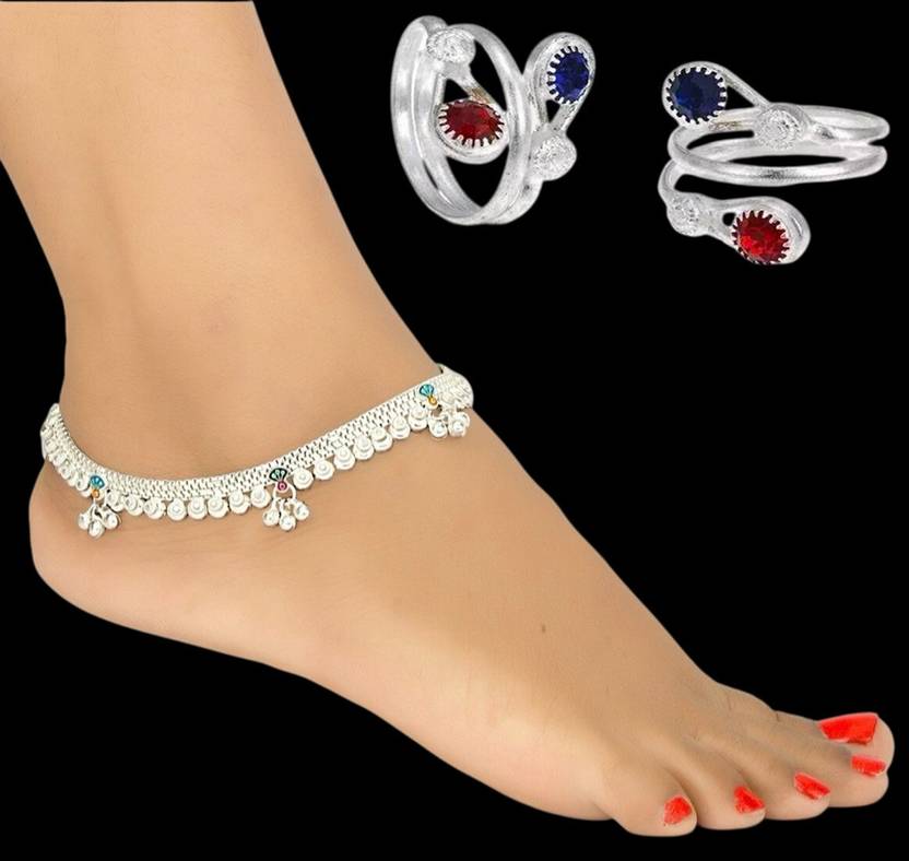 BhoriwalAndSons Alloy Silver Silver Jewellery Set
