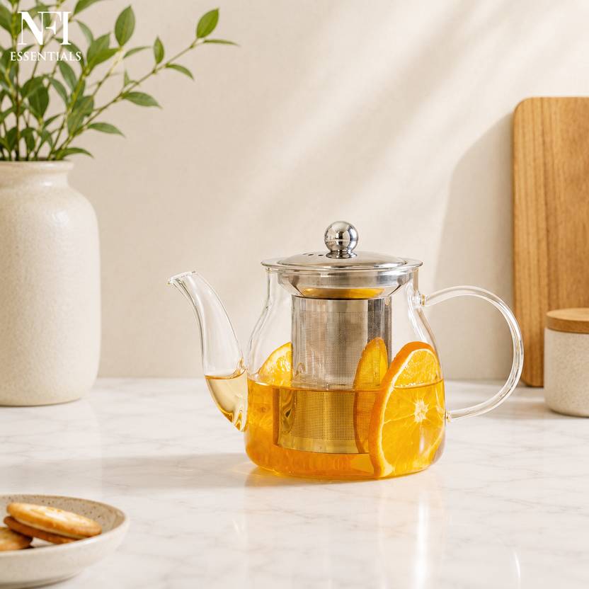 NFI essentials 2.51 L Glass Tea Jug