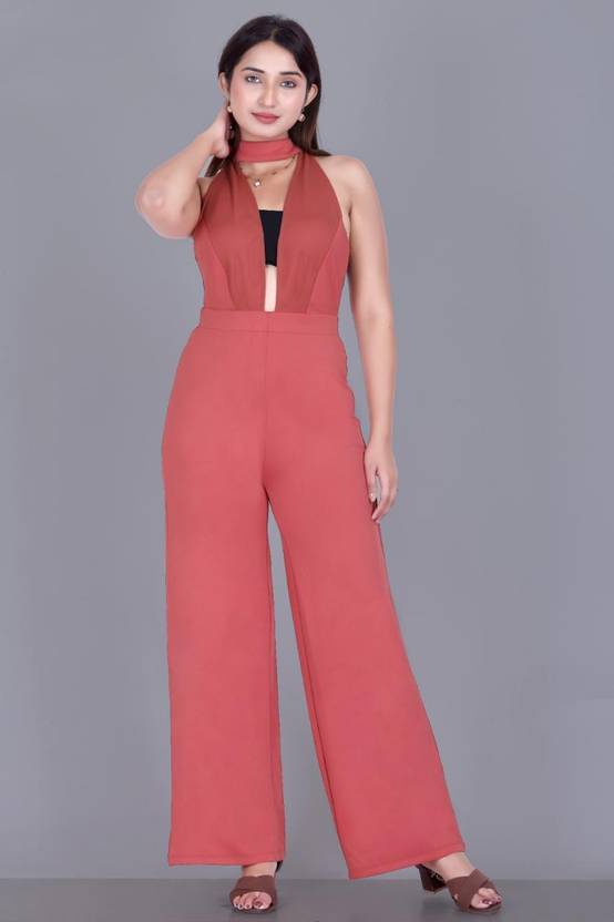 Perfkt-U Solid Women Jumpsuit