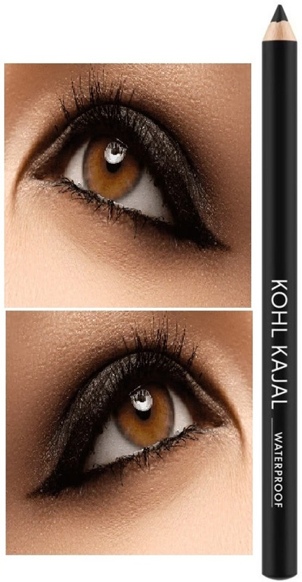 manasona Long Lasting Super Matte Black Kajal Pencil