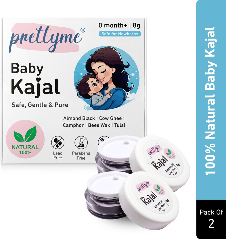 prettyme Natural Baby Kajal - 100% Herbal