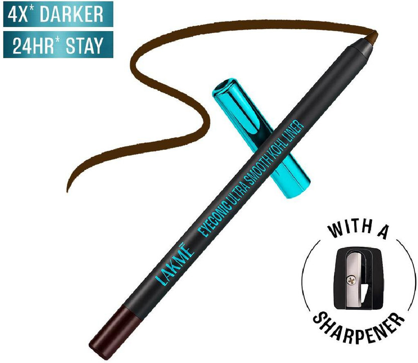 Lakmé 9-5 Eyeconic Ultra Smooth Kohl Liner - Intense Brown