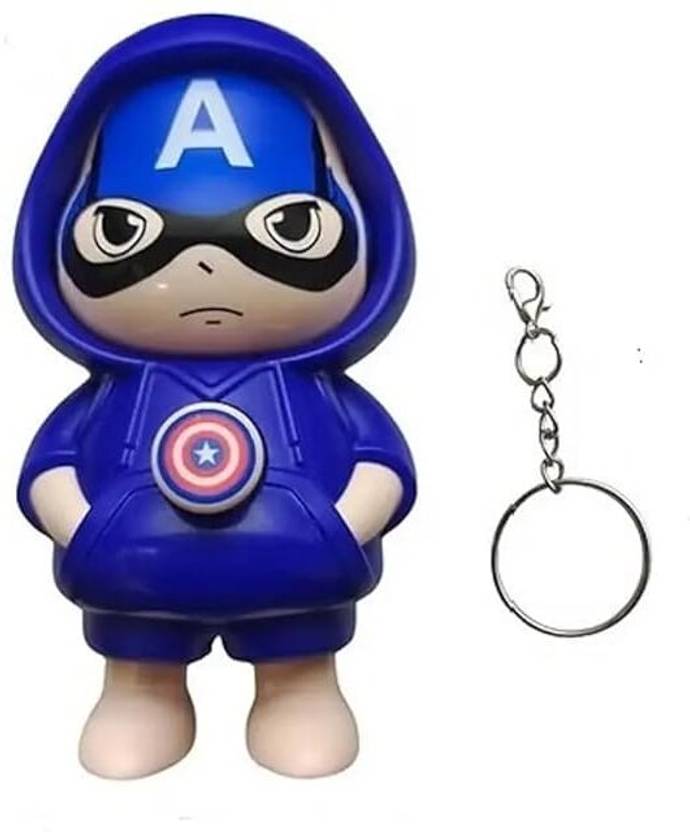 ARTECO Captain America face changing Key Chain