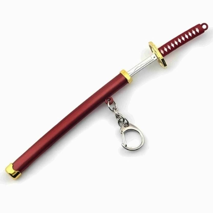 ANIKRAFT Red Katana Sword Keychain | Anime Keychain for Men & Women | Keychain Key Chain
