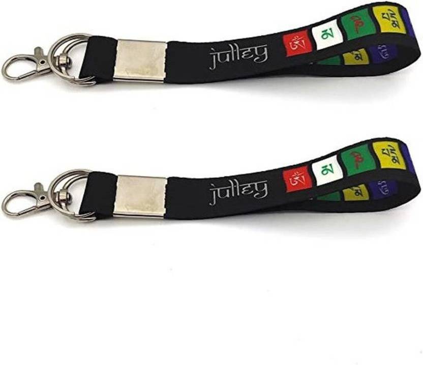 ANIKRAFT Tibet Buddhists Keychain | Ladakh Strap Keychain | Bike Key Chain (pck of 2) Key Chain