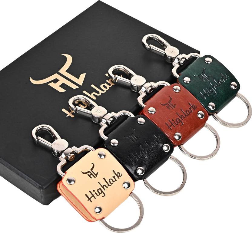 Highlark Best Build Quality Car & Bike (Set of 4) Key Chain Price in