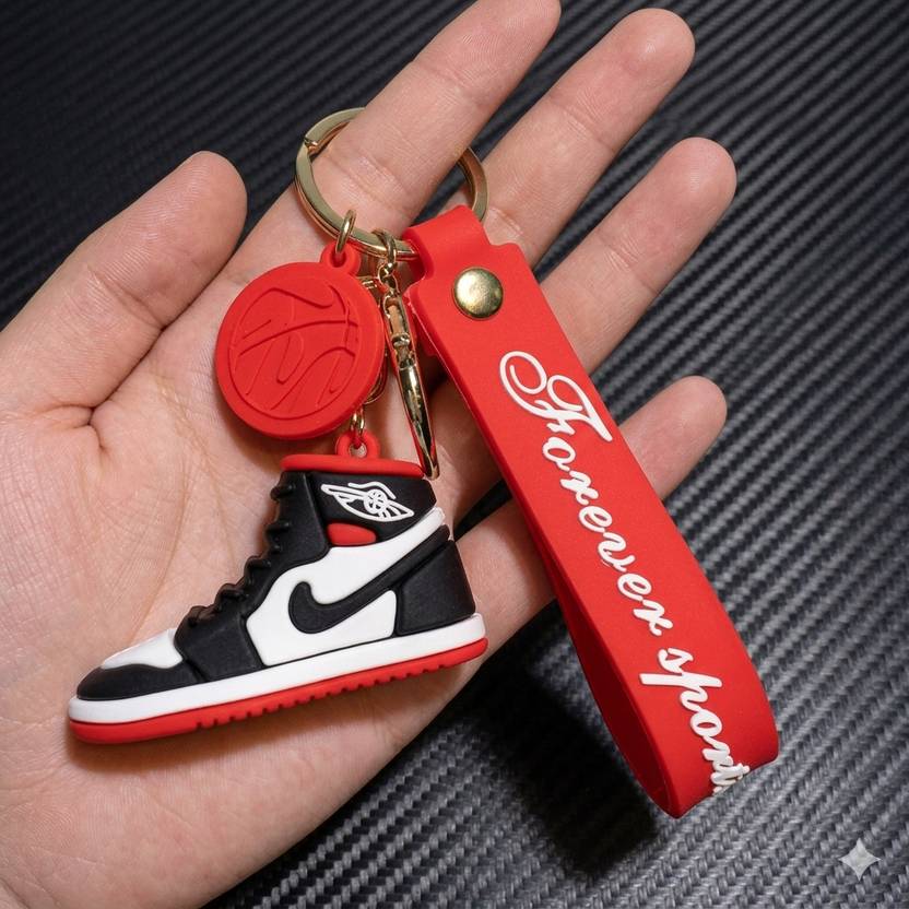 classyydash Stylish Sneaker Keychain for Bags & Keys Key Chain