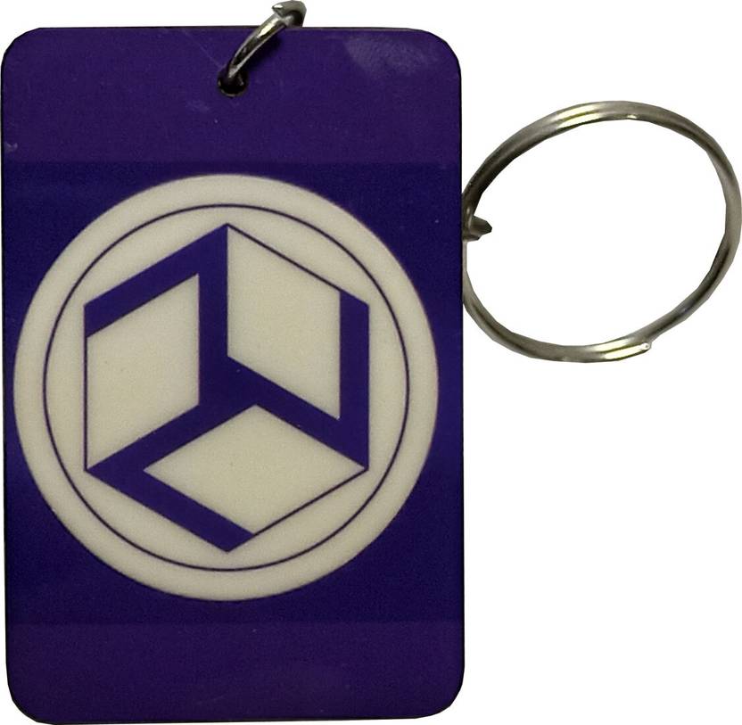 ALDOMIN Reiki Symbol Antahkarana Pine Wood Keychain 05 Key Chain