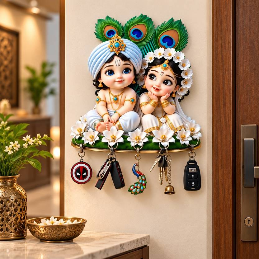 ARIVETS Wood Key Holder
