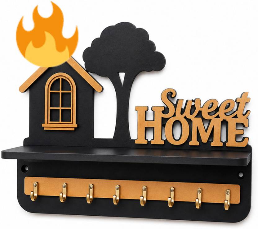 Keystandwooden Wood Key Holder