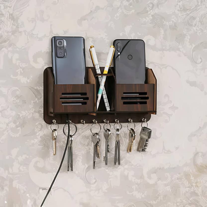 ASRCRAFTS 3 LINE KEY HOLDER Wood Key Holder
