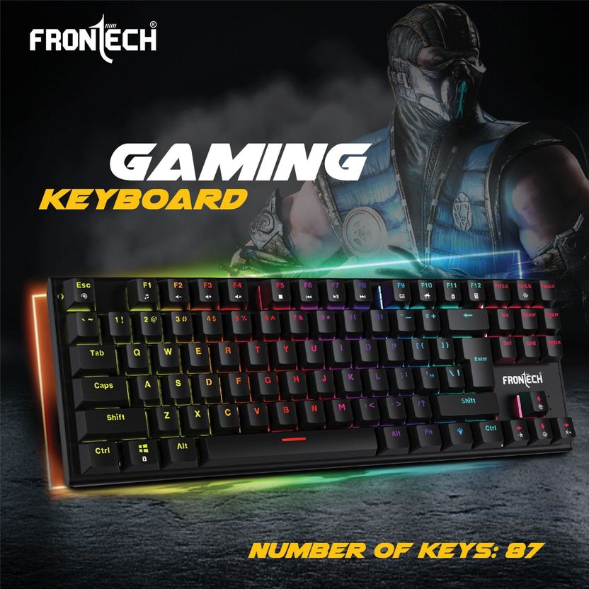 Frontech KB-0014 Wired USB Gaming Keyboard - Image 2