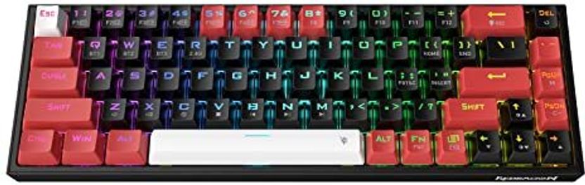 Redragon K631 PRO (BLACK/RED/WHITE) Wired USB Standard Gaming Key...more - Image 1