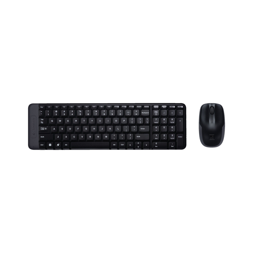 Logitech MK215 Mouse & Keyboard Combo, Compact Design