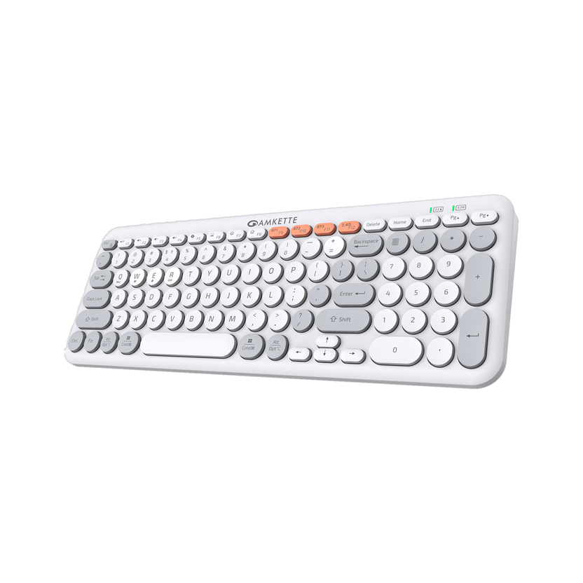 Click to enlarge AMKETTE Optimus XL 4 in 1 Bluetooth, Wireless Standard Laptop Keyboard Compatible with Desktop, Laptop, Mac, Tablet with Multi-Device Bluetooth - AMKETTE : Flipkart.com