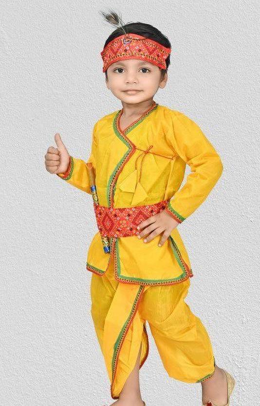 threeguys krishna Kids Costume Wear Price in India Buy threeguys
