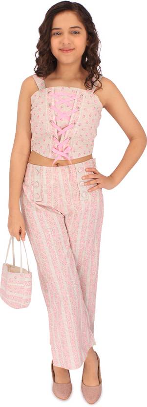 Cutecumber Baby Girls Casual Top Trouser