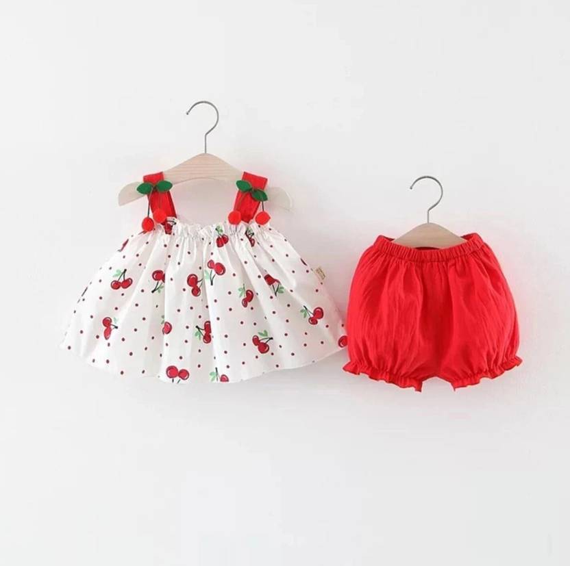 AKBROTHERS Baby Girls Casual Top Shorts