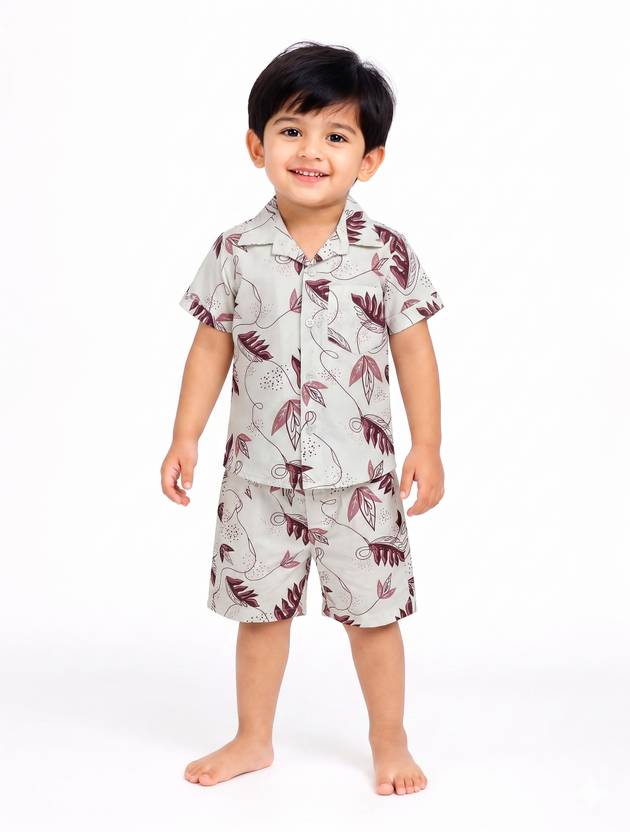 Awani Boys Casual Shirt Shorts