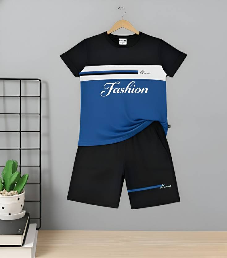 Cute N Tight Boys Casual T-shirt Shorts