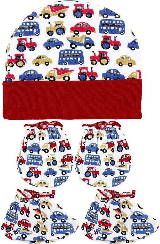 Neska Moda Baby Boys & Baby Girls Casual Mitten Bootie, Cap